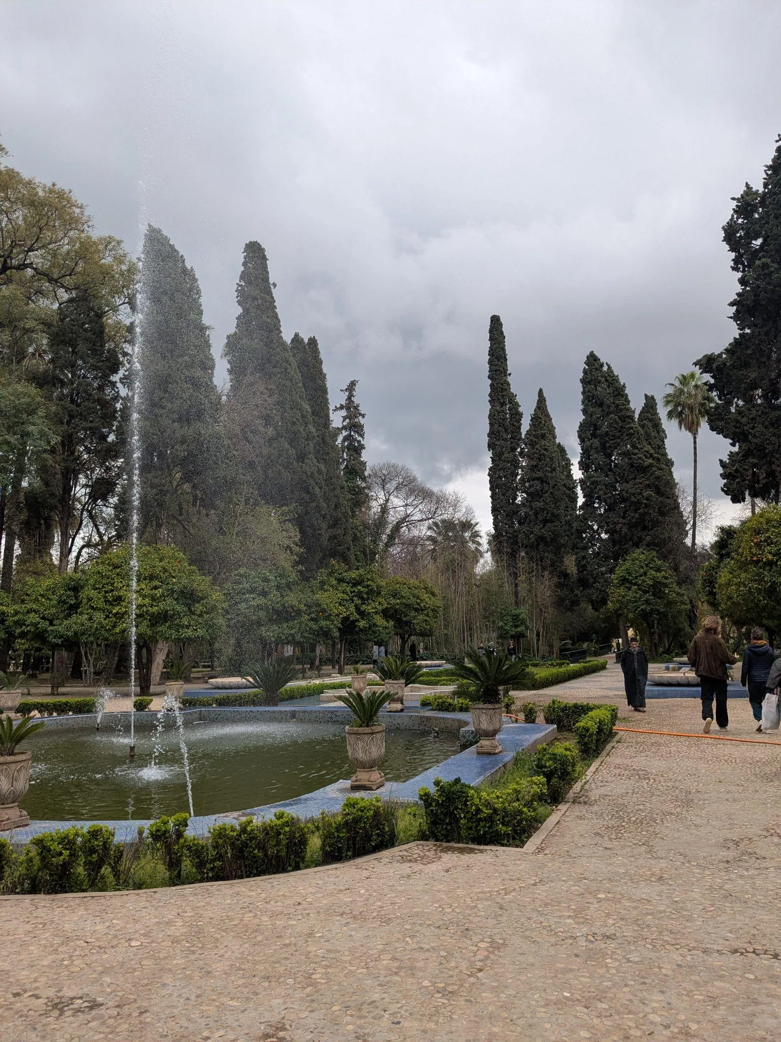 The gardens of Jnan Sbil in Fez