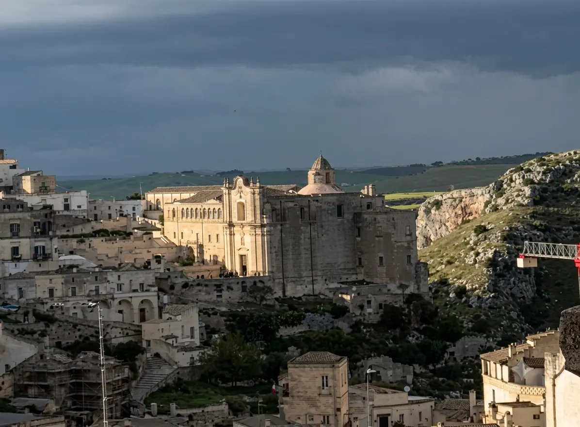 Una proyección de Matera 2019 Capital Europea de la Cultura