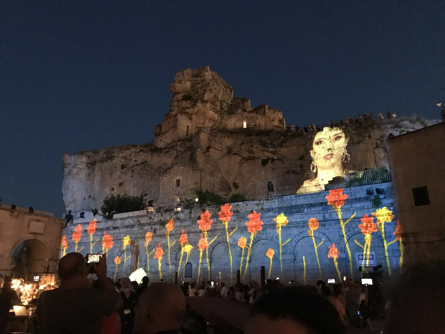 Instalación artística de Matera durante su año como Capital Europea de la Cultura