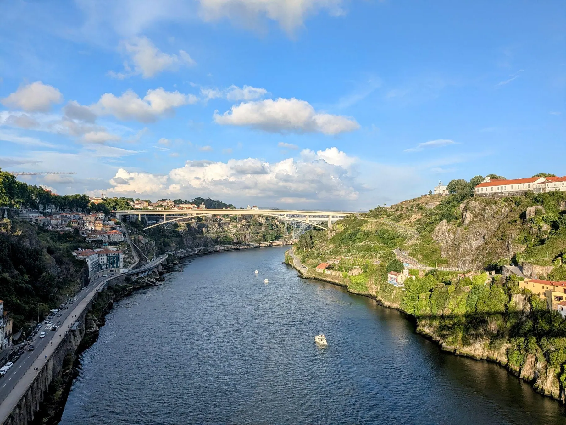 The Douro River between Porto and Vila Nova de Gaia